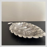 Silver polish Leaf platter plate