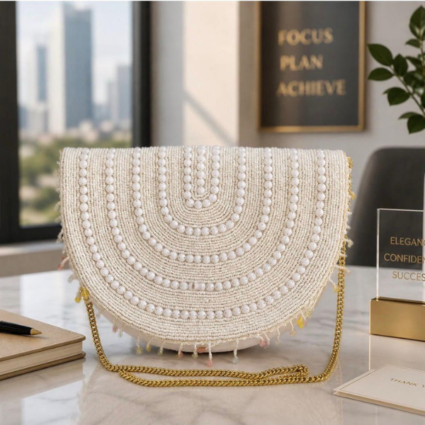 Handmade beaded bag4